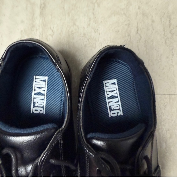 Mix No. 6 Black Oxfords Classic Formal Shoes size 7 like new - Picture 5 of 11